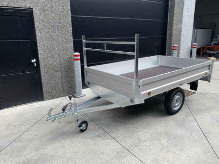 Enkelas Plateau Aanhangwagen 258x158