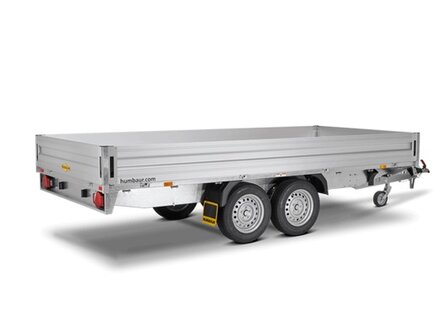 Humbaur Plateau aanhangwagen geremd 310x185x35