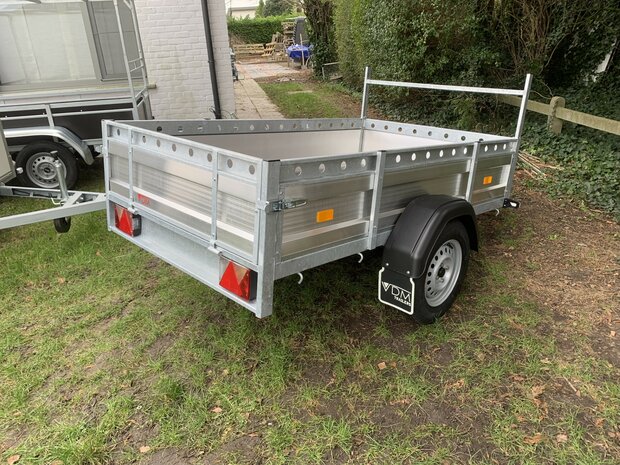 Enkelas bak Aanhangwagen 220x130 Aluminium